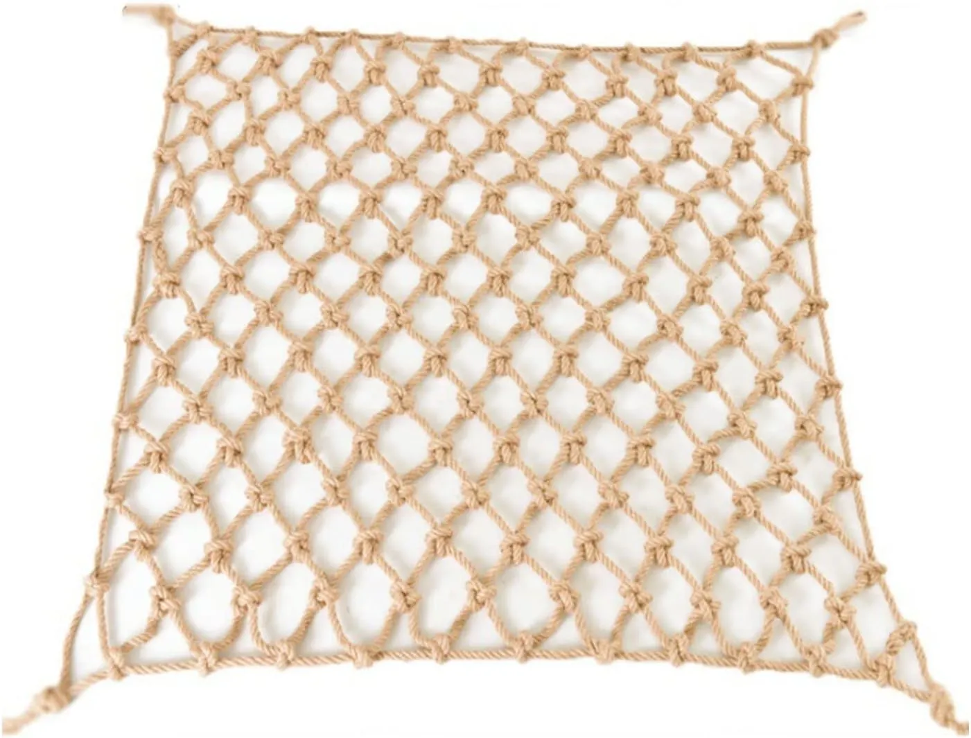 Rope Net for Birds, Child Safety Net Heavy Duty Climbing Cargo Net Outdoor Treehouse Protective Net Waterproof Hemp Rope Net Kids Rope Ladder Rock (Size : 1 * 5m(3 * 16ft))