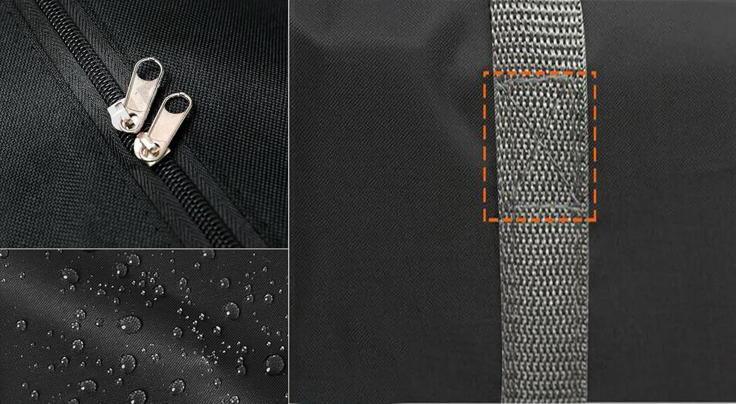 SANSAM Extra Large Heavy Duty Moving Bag,Waterproof Duffle Bag with Zippers,Oxford Cloth Storage Tote Bags for Travelling,College Dorm, Space Saving