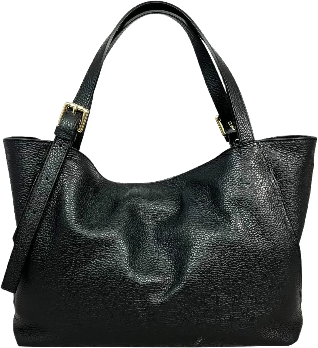 Sarin Shoulder Bag, Genuine Leather Made in Italy