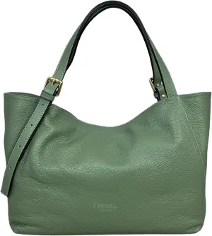 Sarin Shoulder Bag, Genuine Leather Made in Italy