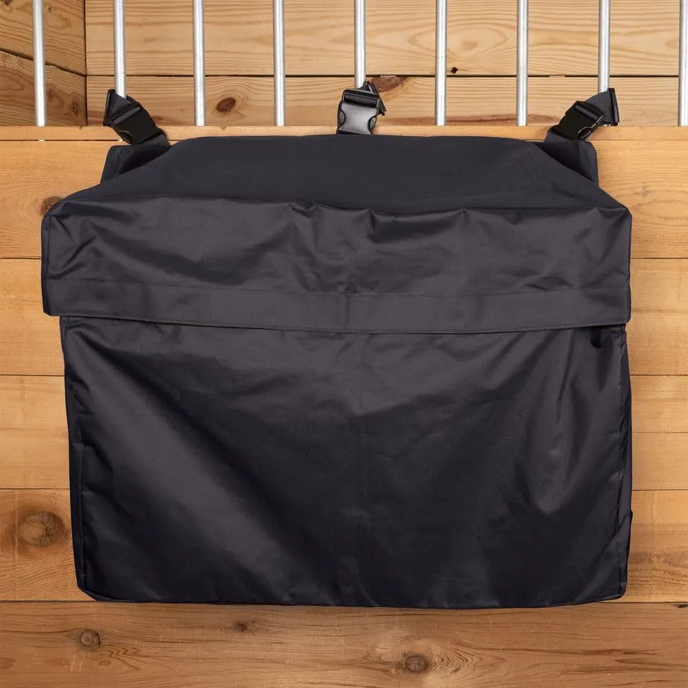 Schneiders Stall Front Large Horsewear Bag II | Durable 600D Polyester | Teflon Coated | Extra Large Capacity | Secure Fastening | Color Black