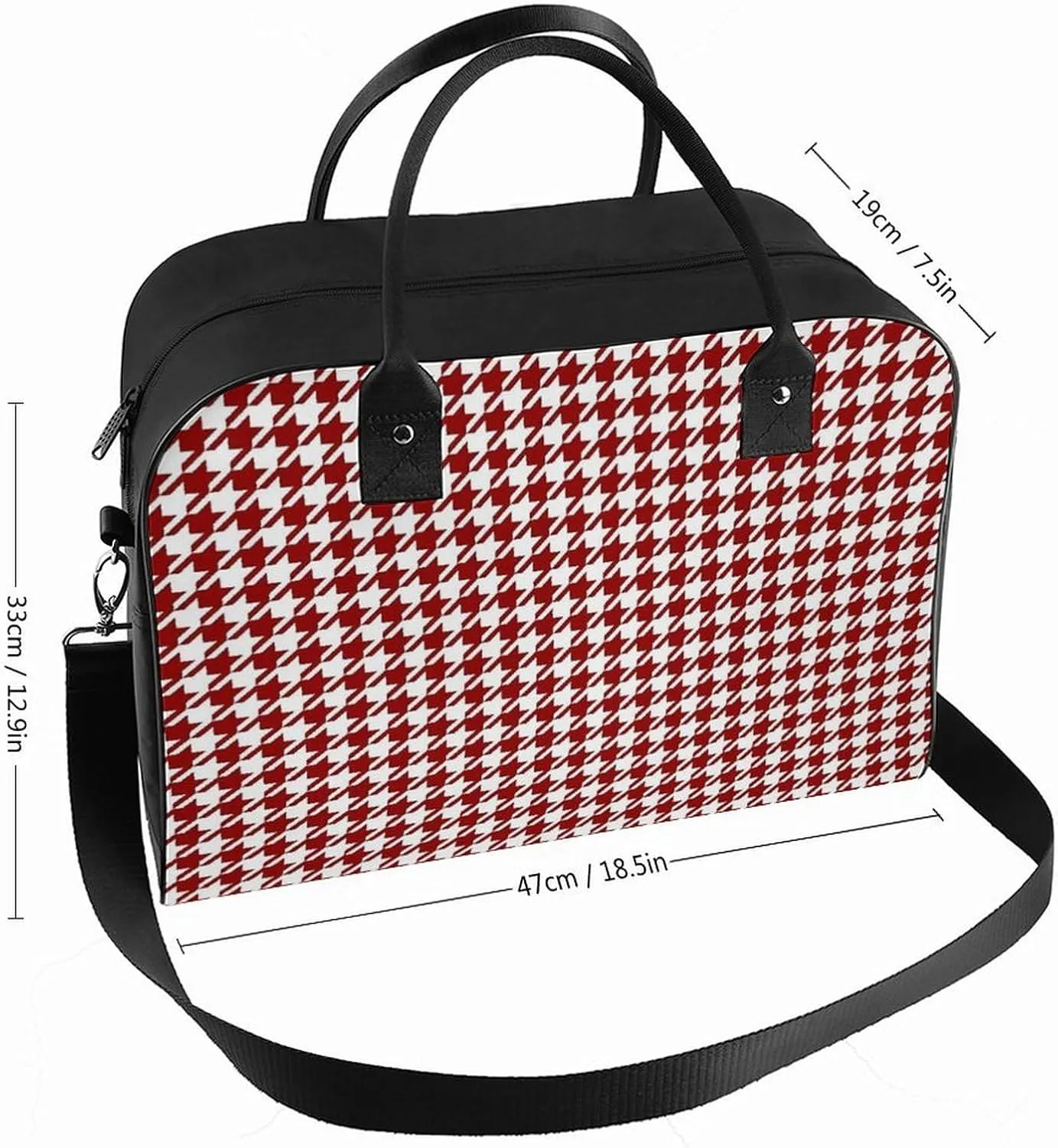 Scottish Clan Home Hume Fashionable Large Capacity Travel Handbag Unisex