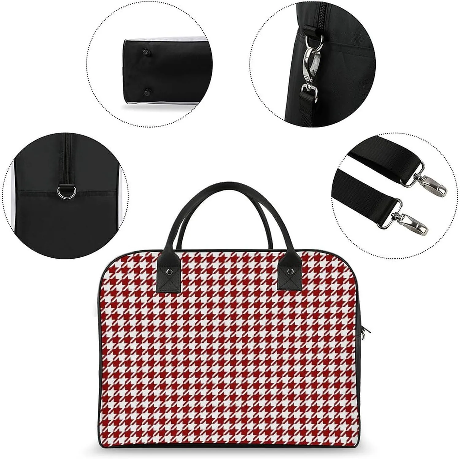 Scottish Clan Home Hume Fashionable Large Capacity Travel Handbag Unisex