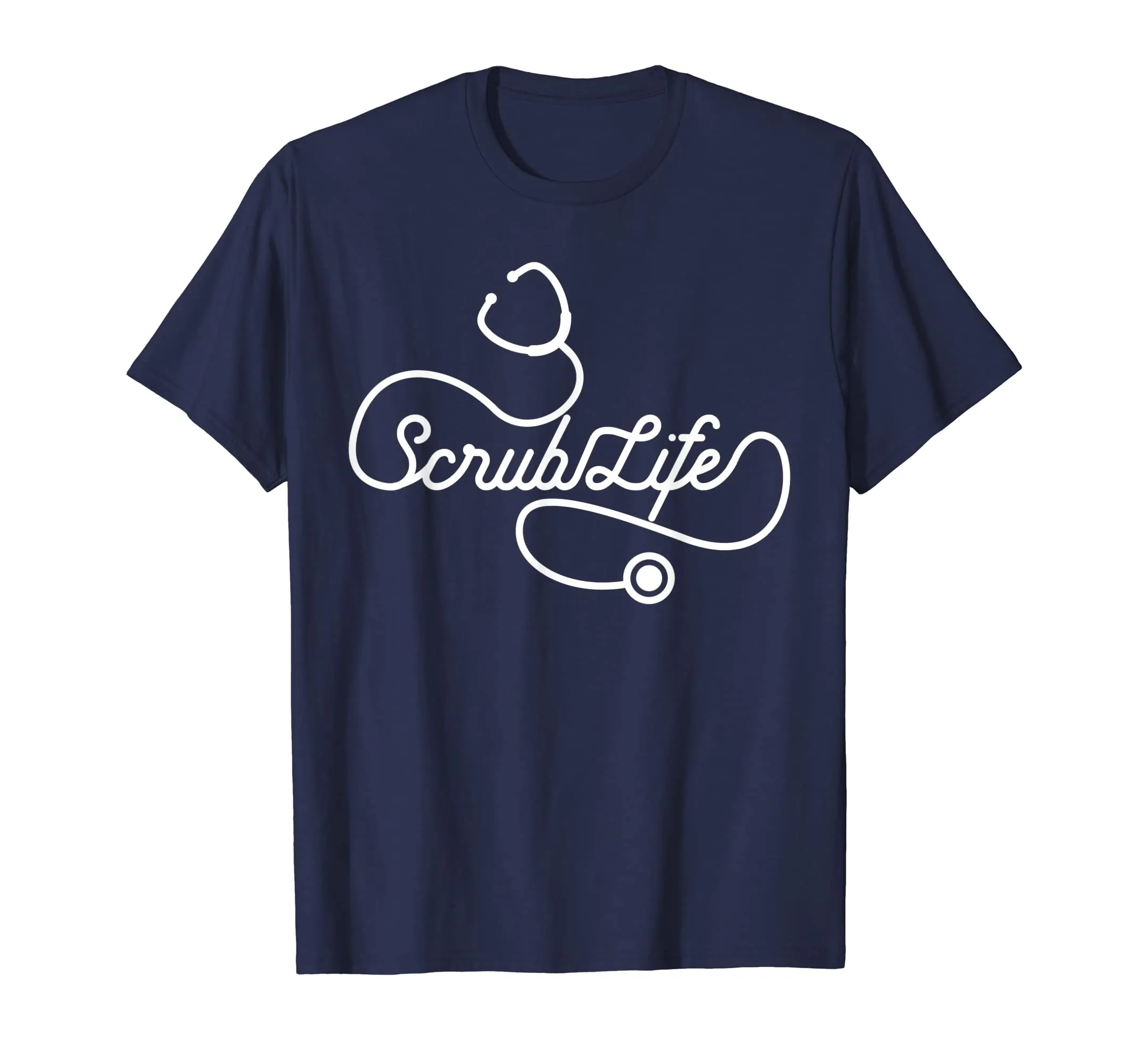 Scrub Life Nurse Stethoscope Passionate RN Gift TShirt Women