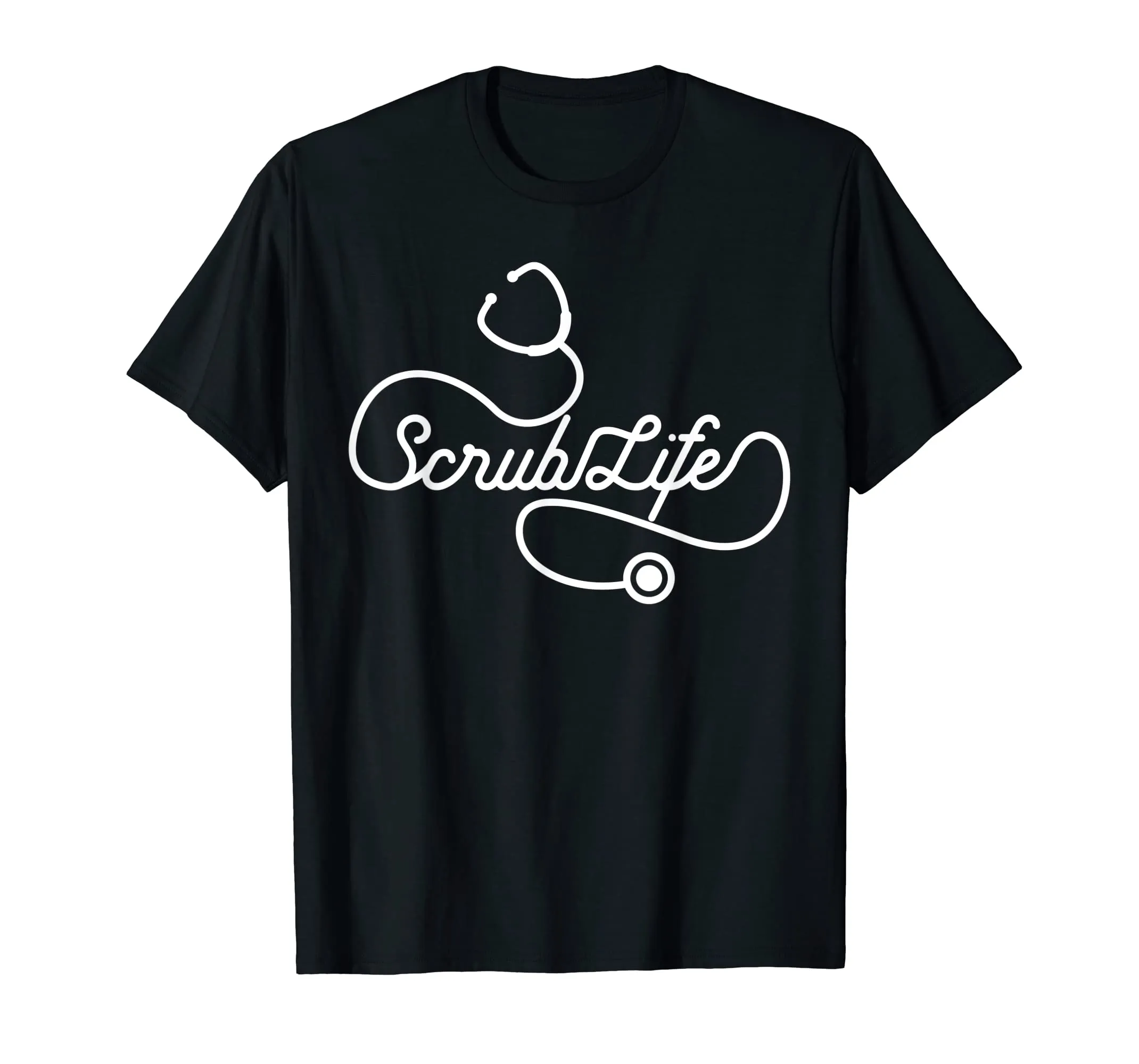 Scrub Life Nurse Stethoscope Passionate RN Gift TShirt Women