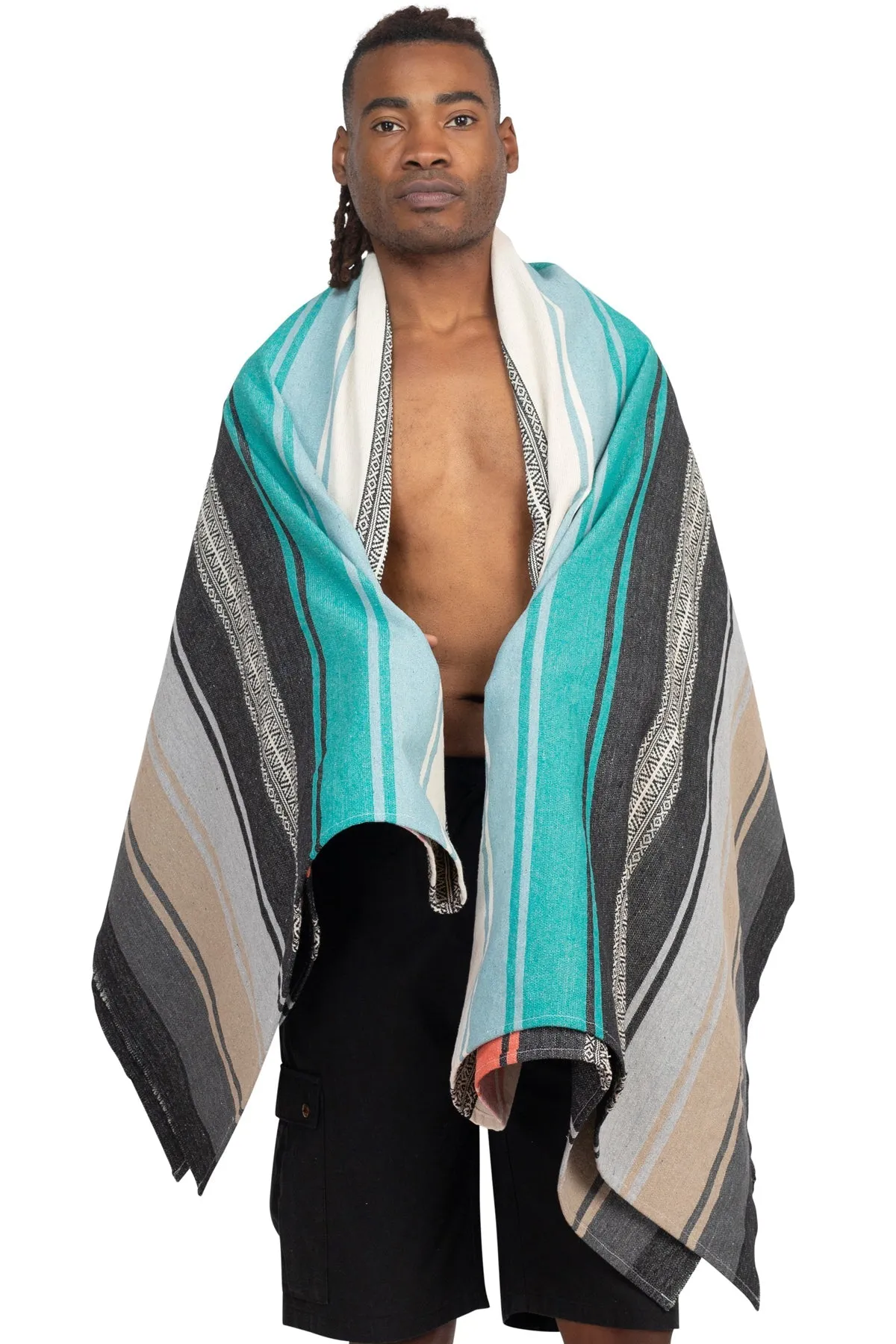 Serape Stripe Beach Blanket