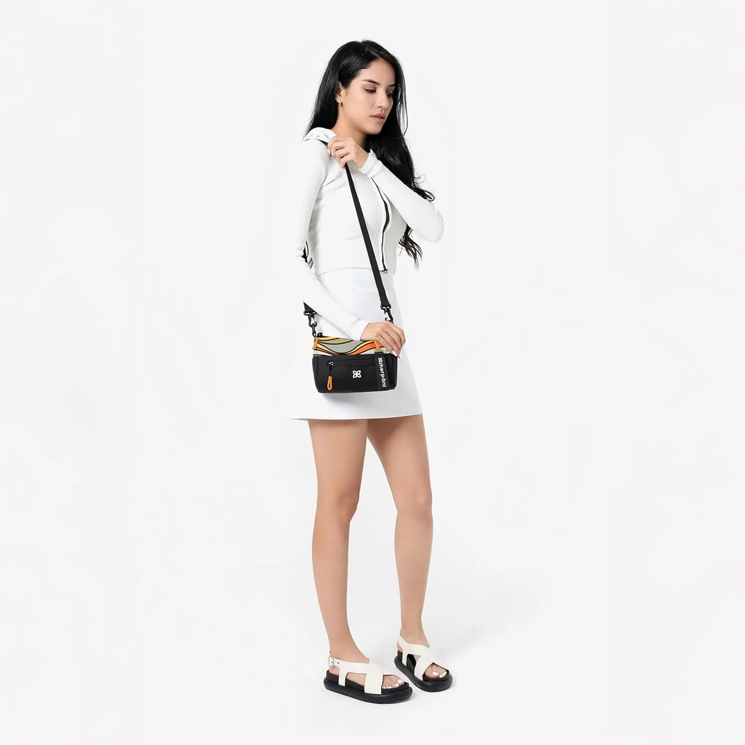 Sherpani Skye, Small Crossbody Purse, Nylon Crossbody Bag, Lightweight Cross Body, Purses for Women, RFID Protection