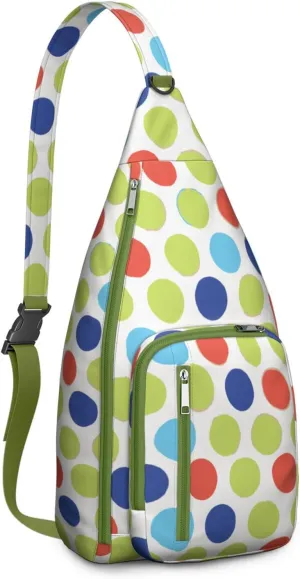 Shoulder Sling Crossbody Casual Chest Bag For Travel Sports Running,Backpack for Men & Women Lightweight Sports BagCrossbody Concealed Carry,Abstract Shoulder Bag Waterproof Chest Bag