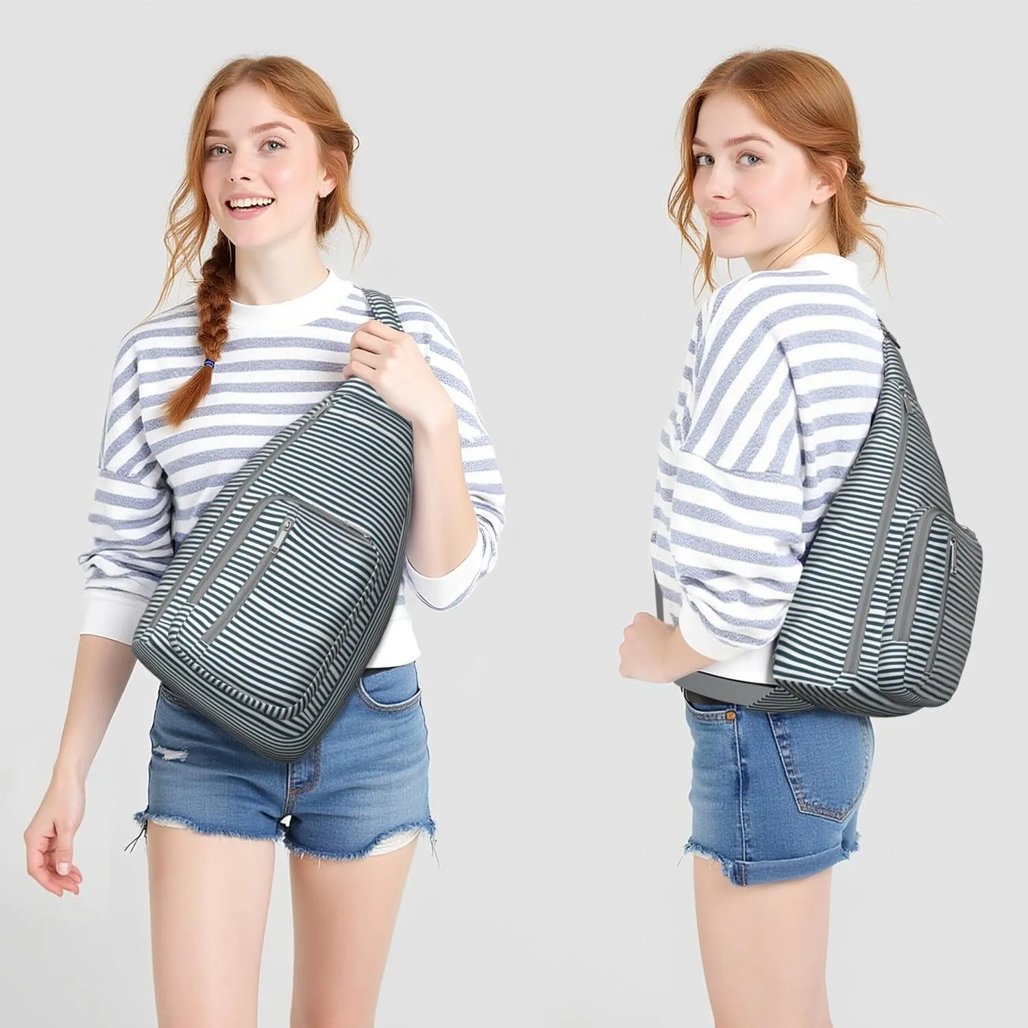 Shoulder Sling Crossbody Casual Chest Bag For Travel Sports Running,Backpack for Men & Women Lightweight Sports BagCrossbody Concealed Carry,Abstract Shoulder Bag Waterproof Chest Bag
