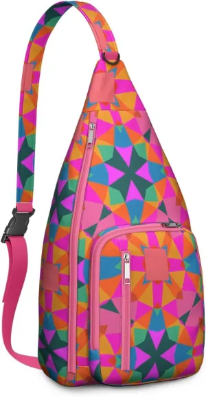 Shoulder Sling Crossbody Casual Chest Bag For Travel Sports Running,Backpack for Men & Women Lightweight Sports BagCrossbody Concealed Carry,Fashion Shoulder Bag Waterproof Chest Bag