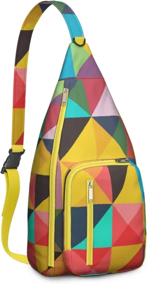Shoulder Sling Crossbody Casual Chest Bag For Travel Sports Running,Backpack for Men & Women Lightweight Sports BagCrossbody Concealed Carry,Fashion Shoulder Bag Waterproof Chest Bag