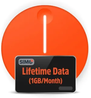 SIMO Solis Lite 4G LTE Mobile Hotspot, Portable WiFi for Travel in 140  Countries, No SIM Card, No Contract Required, Multi-Carrier Network Wireless Access Point, 10 Devices, 1GB/Month Lifetime Data