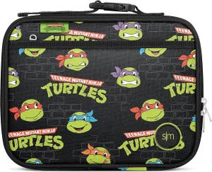 Simple Modern Nickelodeon Viacom Kids Lunch Box for School | Reusable Insulated Lunch Bag for Toddler, Boy | Meal Containers with Exterior & Interior Pockets | Hadley Collection | TMNT Turtles Unite
