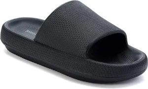 Slippers for Women and Men Pillow Slippers Thicken Sole Cloud Cushion Slides Super Comfy Soft Foam Slides Non Slip Shower Bathroom Slides Sandals Unisex,