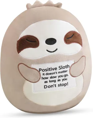 Sloth Plush Toy, Emotional Support Sloth Stuffed Animal, Cute Stuffed Animals Plush Pillow Soft Plushie Doll Gifts Home Decoration for Kids Toddler Boys Girls
