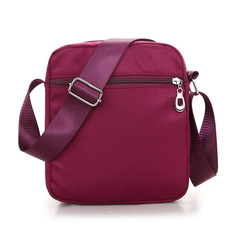 Slouchy Women's Nylon Oxford Cloth Pouch Crossbody Bags