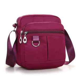 Slouchy Women's Nylon Oxford Cloth Pouch Crossbody Bags