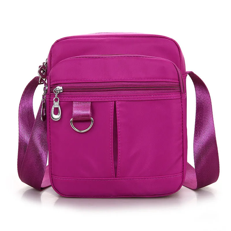 Slouchy Women's Nylon Oxford Cloth Pouch Crossbody Bags