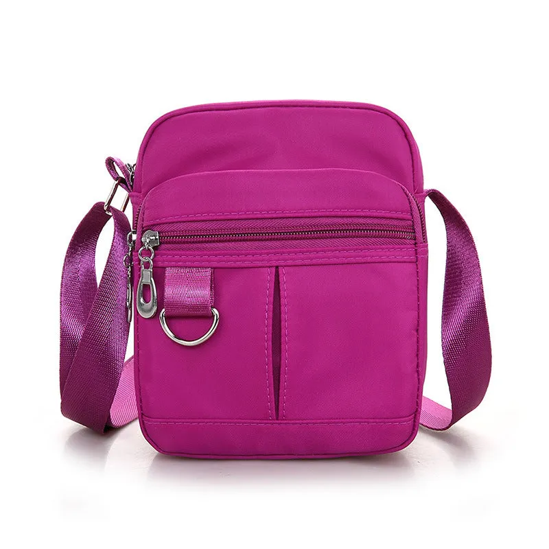 Slouchy Women's Nylon Oxford Cloth Pouch Crossbody Bags