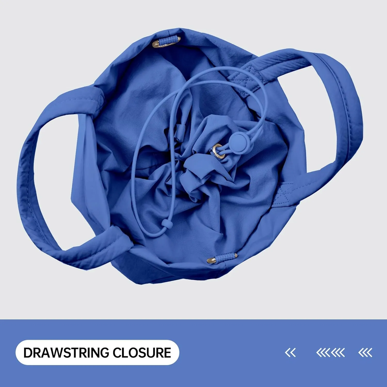 Small Crossbody Tote Bag for Women, 5L Nylon Shoulder Bag Multi Pockets Travel Purse, Adjustabal Strap Work College