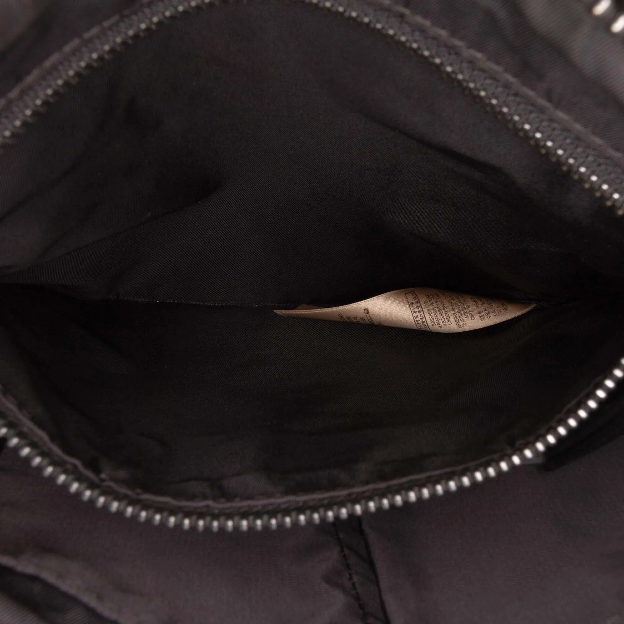 Smoke Check Nylon Crossbody