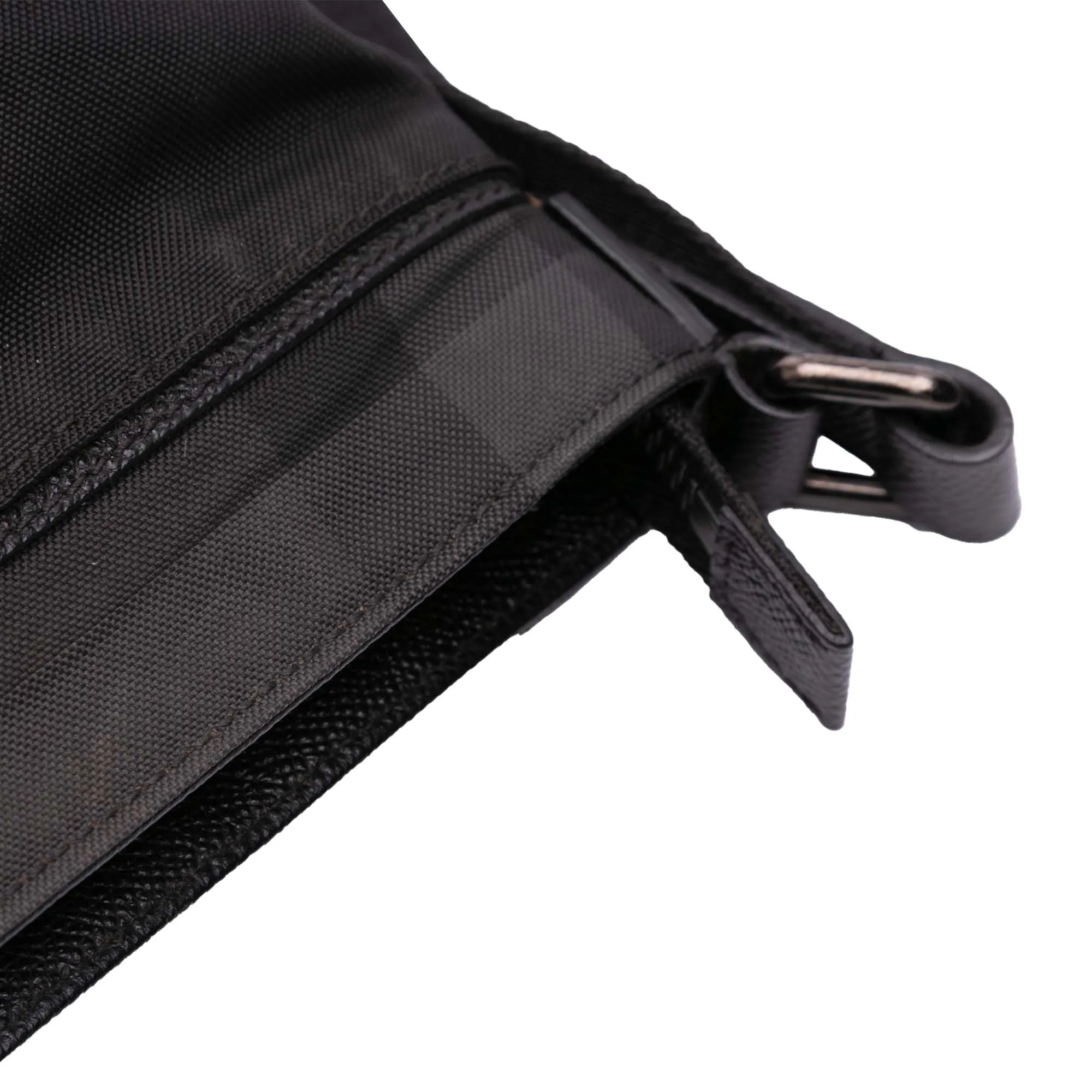 Smoke Check Nylon Crossbody