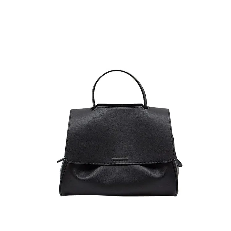 Soft leather messenger bag, genuine leather women's bag, large-capacity bag, women's autumn new tote bag, shoulder messenger bag, underarm bag.