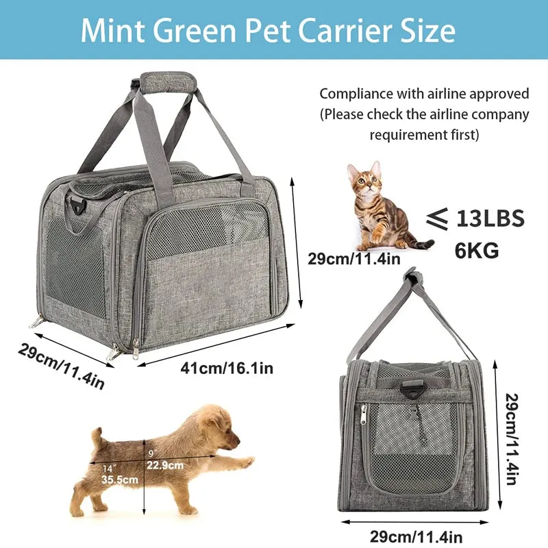 Soft Sided Portable Dog Carrier