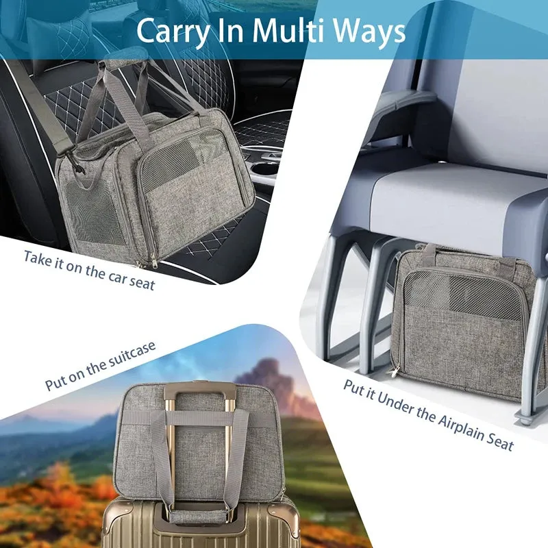 Soft Sided Portable Dog Carrier
