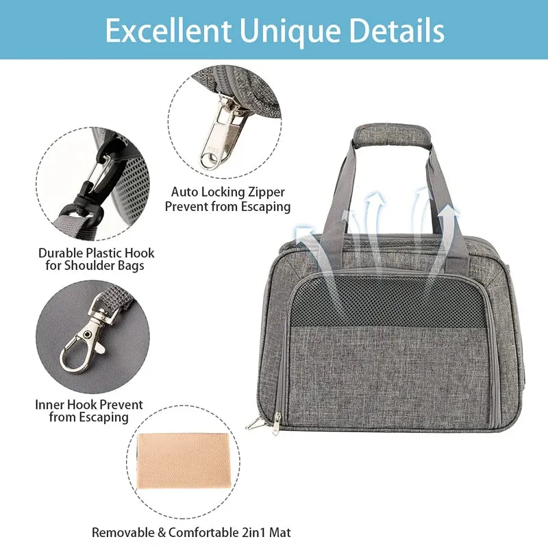 Soft Sided Portable Dog Carrier