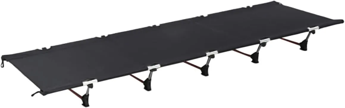 Sosoport Folding Metal Bed Oxford Fabric Cot -up Collapsible Camping Cot Space-Saver for Guests