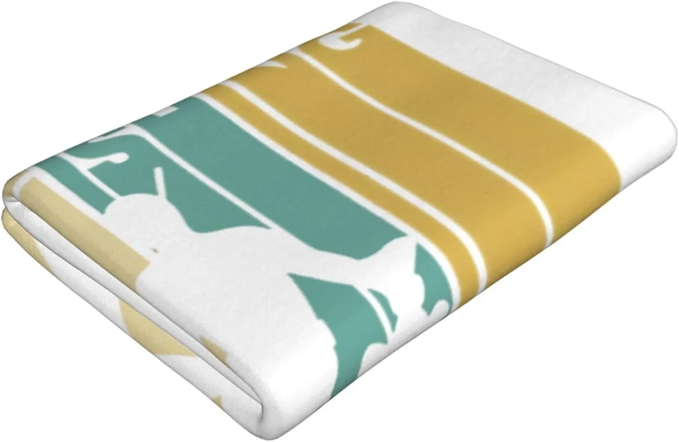 Spearfishing Beach Towel 55x27.5 Inches - Ultra Soft Quick Dry Sand Towel, Lightweight Large Bath Towel for Pool, Summer, Travel