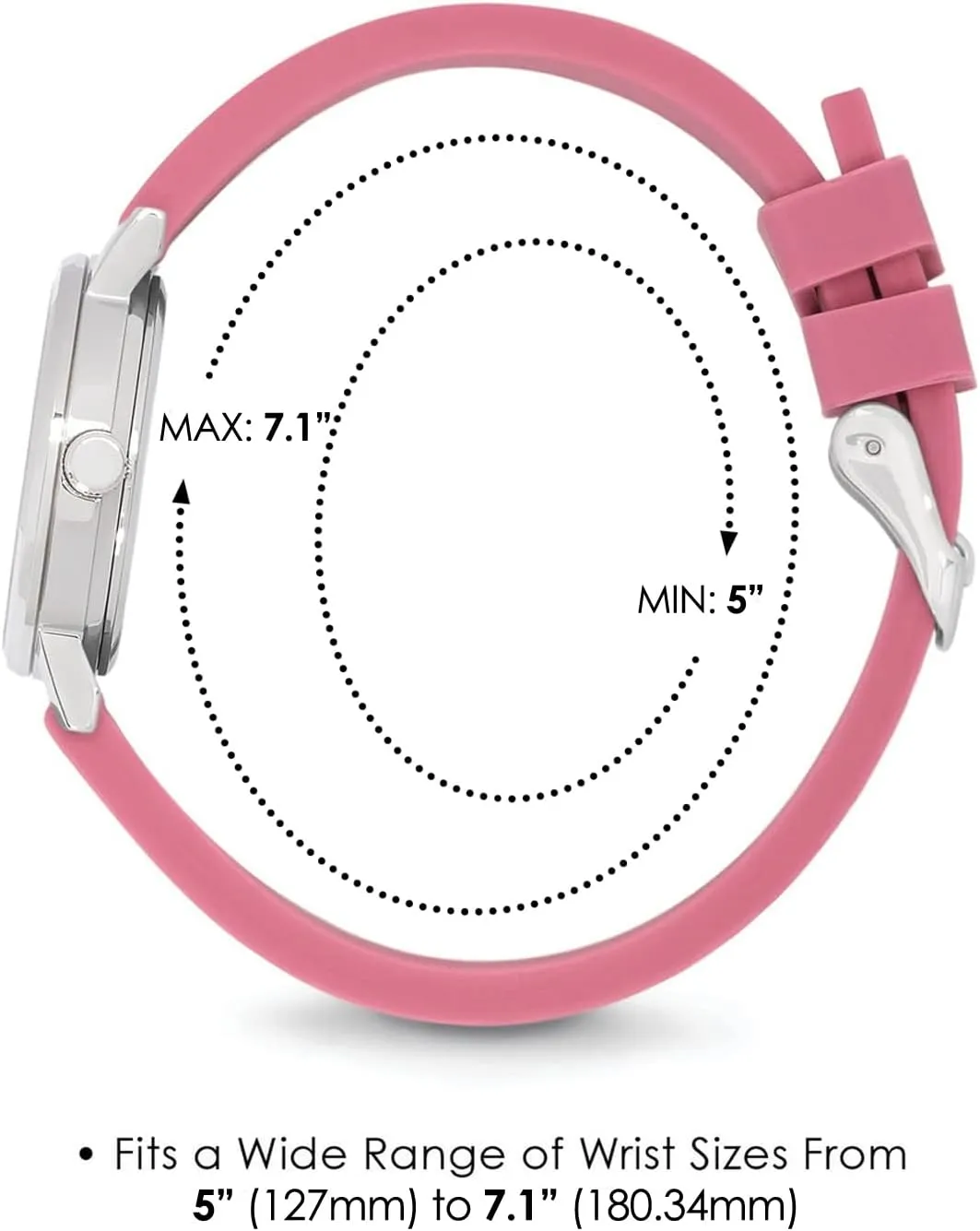 Speidel Scrub Petite Watch Made for Doctors, Nurses, EMT, Surgeons and Students w/Red Second Hand in Scrub Matching Colors