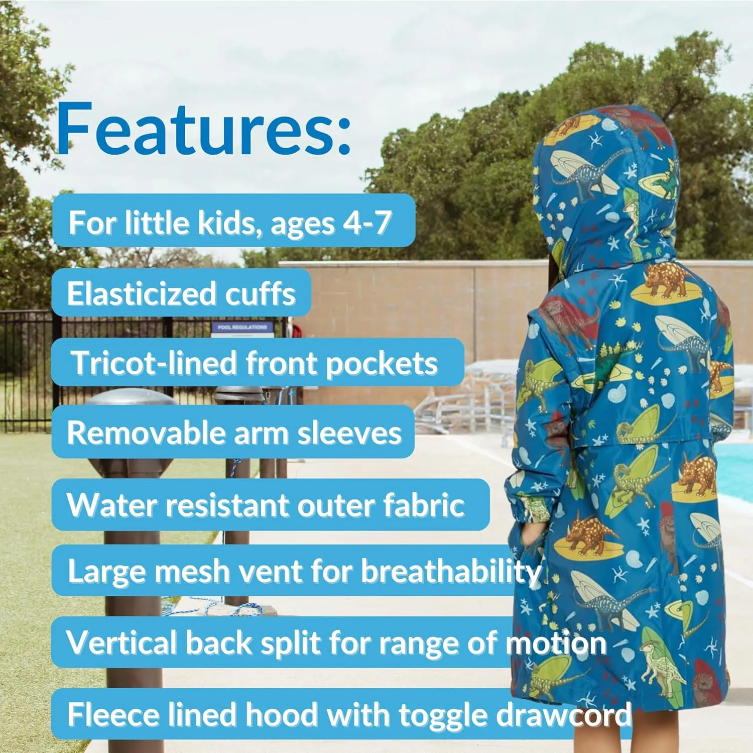 Sporti Kid's Team Swim Parka