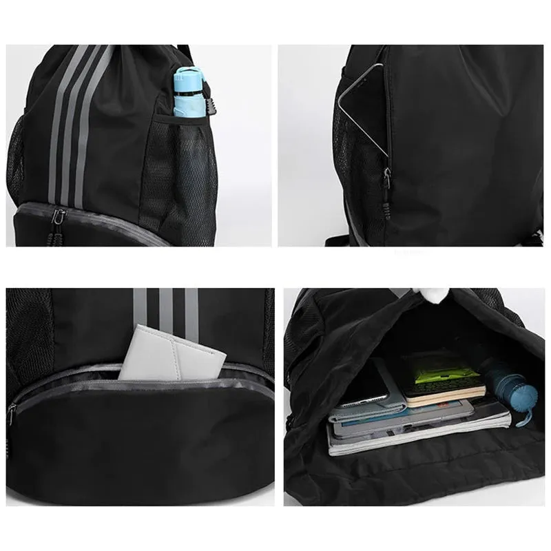 Sports Bags Gym Men Women's Multifunction Student Backpack Fitness Yoga Swim Waterproof Basketball Training Portable Travel Bags