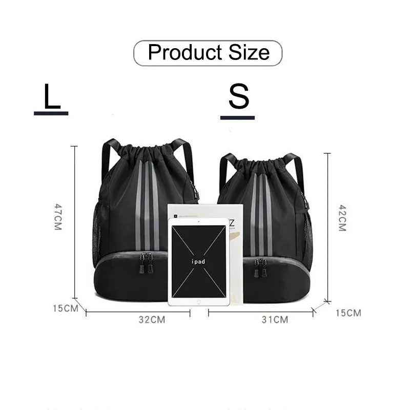 Sports Bags Gym Men Women's Multifunction Student Backpack Fitness Yoga Swim Waterproof Basketball Training Portable Travel Bags