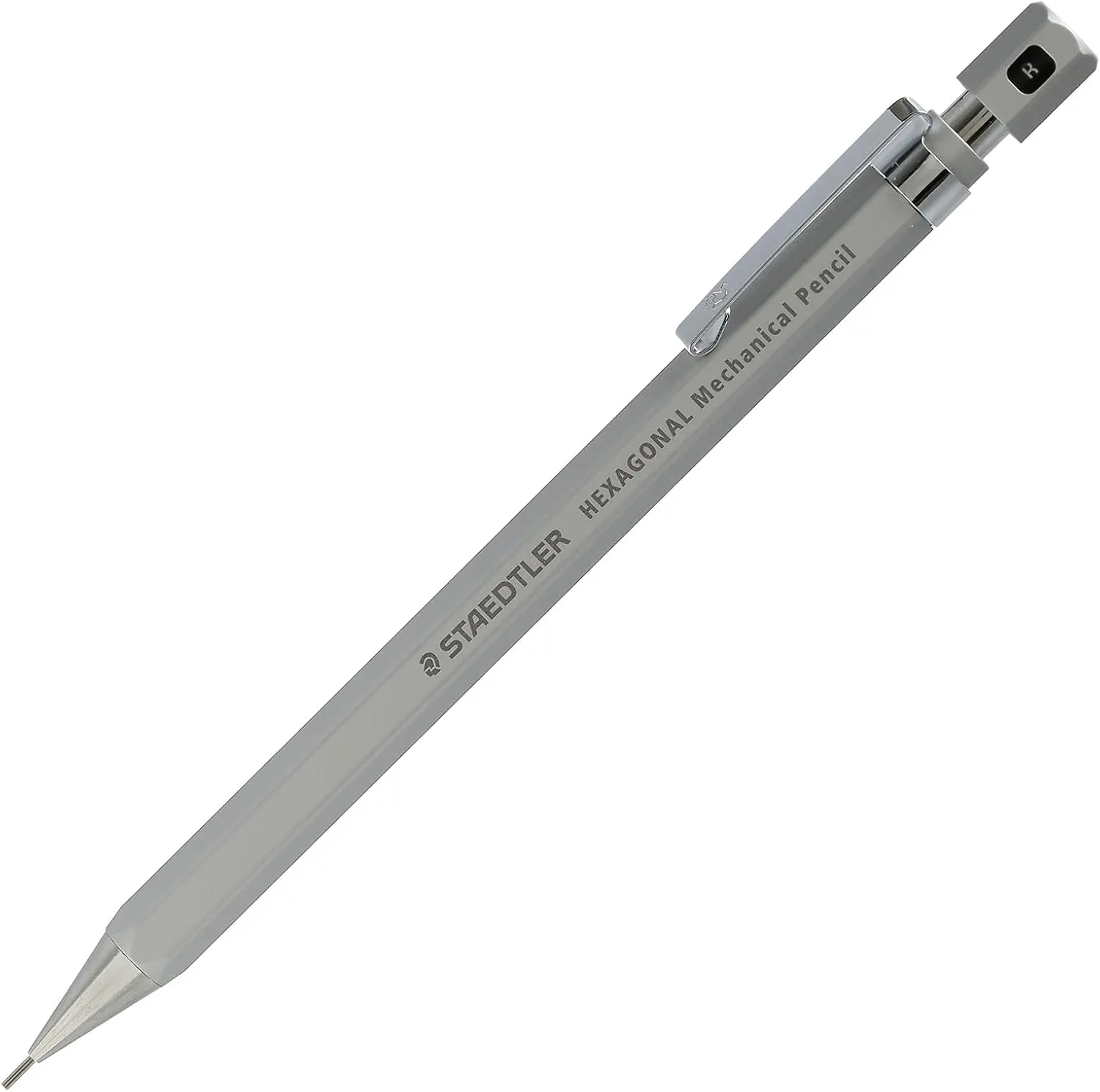 STAEDTLER 925 77-05S Hexagonal Mechanical Pencil, 0.5mm [Silky Silver]