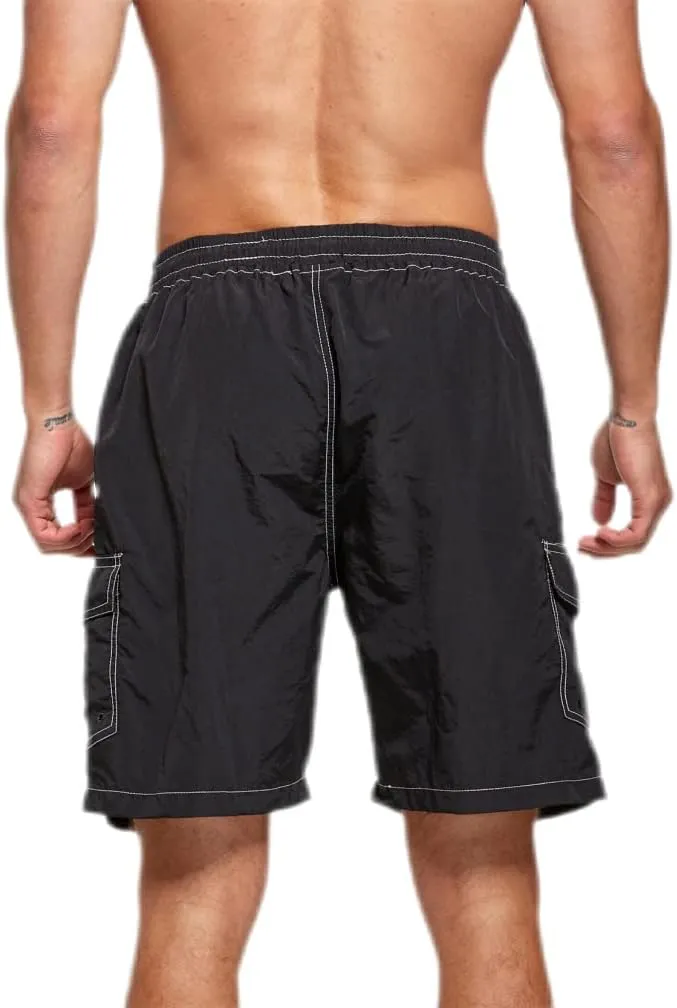 STICKON Mens Swim Trunks Quick Dry Summer Beach Shorts Board Shorts with Pockets