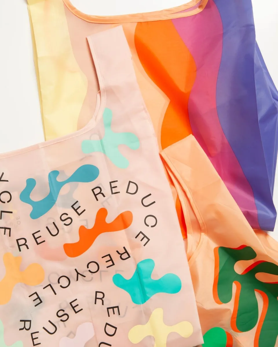 Stripes Rainbow Bag - Wood'd