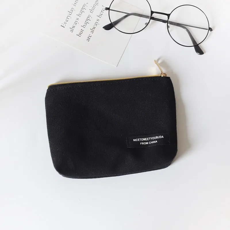 Style Simple Solid Color Super Female Coin Purses
