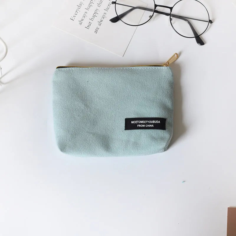 Style Simple Solid Color Super Female Coin Purses