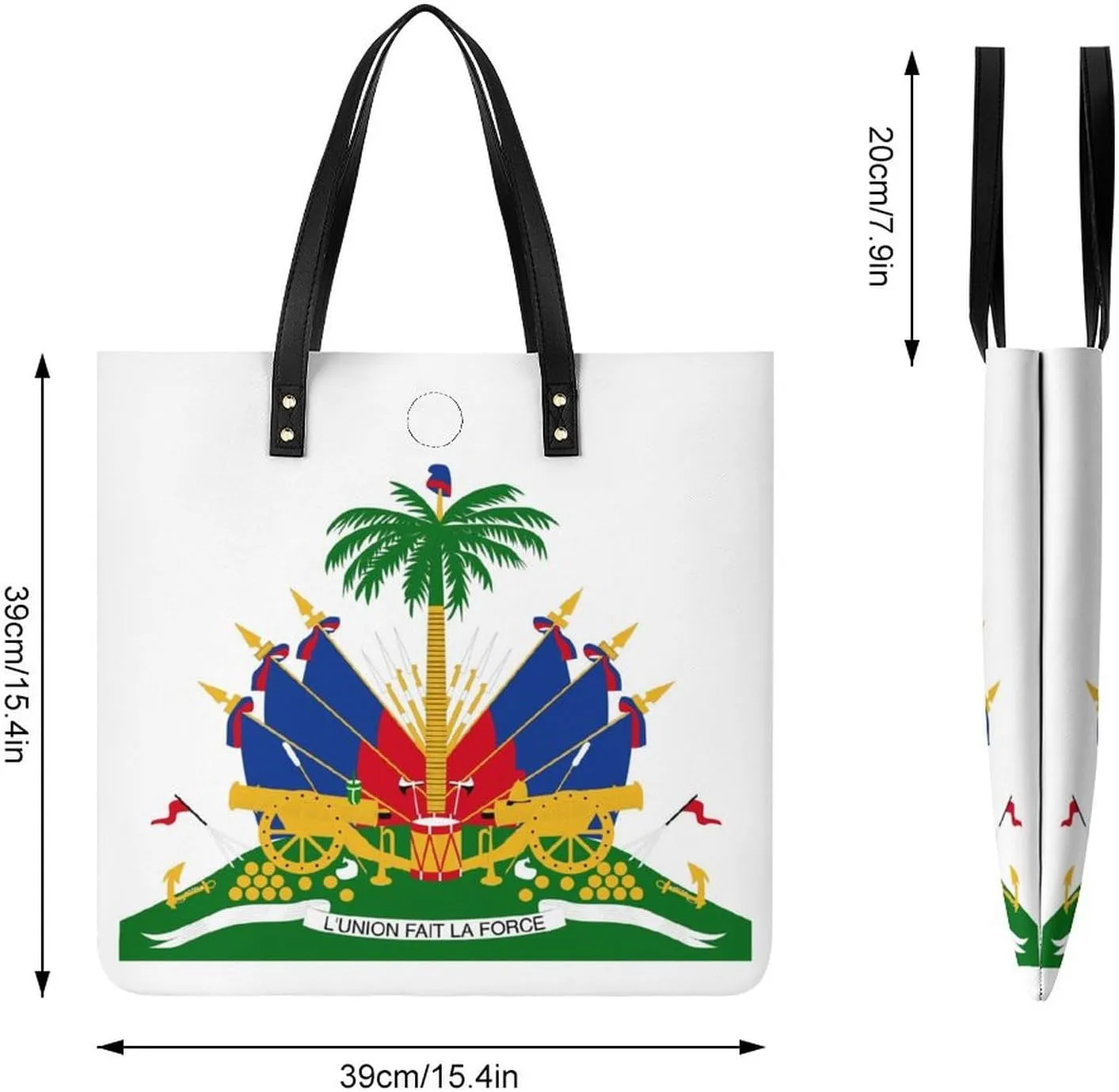 Stylish Comoros Flag Women's Tote Bag Leather Purse Large Capacity for Work and Travel