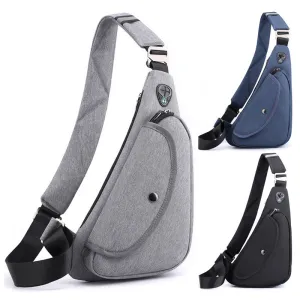 Stylish Men's Oxford Cloth Water Repellent Men's Chest Bags