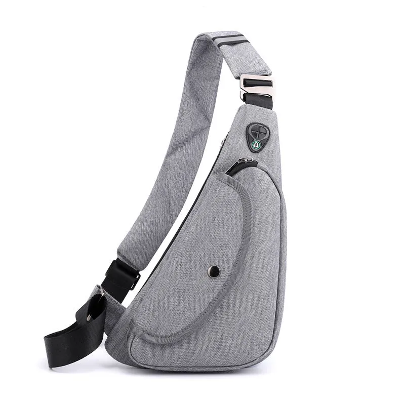 Stylish Men's Oxford Cloth Water Repellent Men's Chest Bags