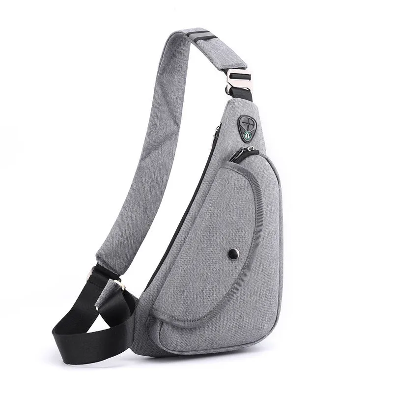Stylish Men's Oxford Cloth Water Repellent Men's Chest Bags