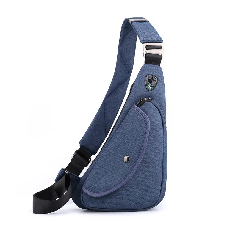 Stylish Men's Oxford Cloth Water Repellent Men's Chest Bags