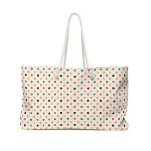 Sunbaked Polka Dots Weekender Bag