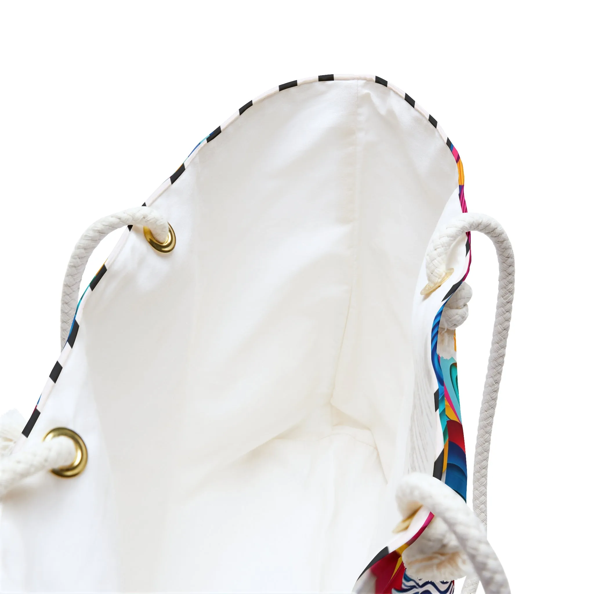 Surfing Zebra Weekender Bag