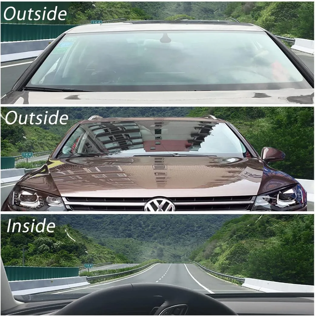 SW Nano Ceramic Car Window Film 99% Anti UV Heat Insulation Sun Blocking Solar Window Tint for Car Windshield Rear Side Window, 20Inch X 16.5Feet Roll 80% VLT