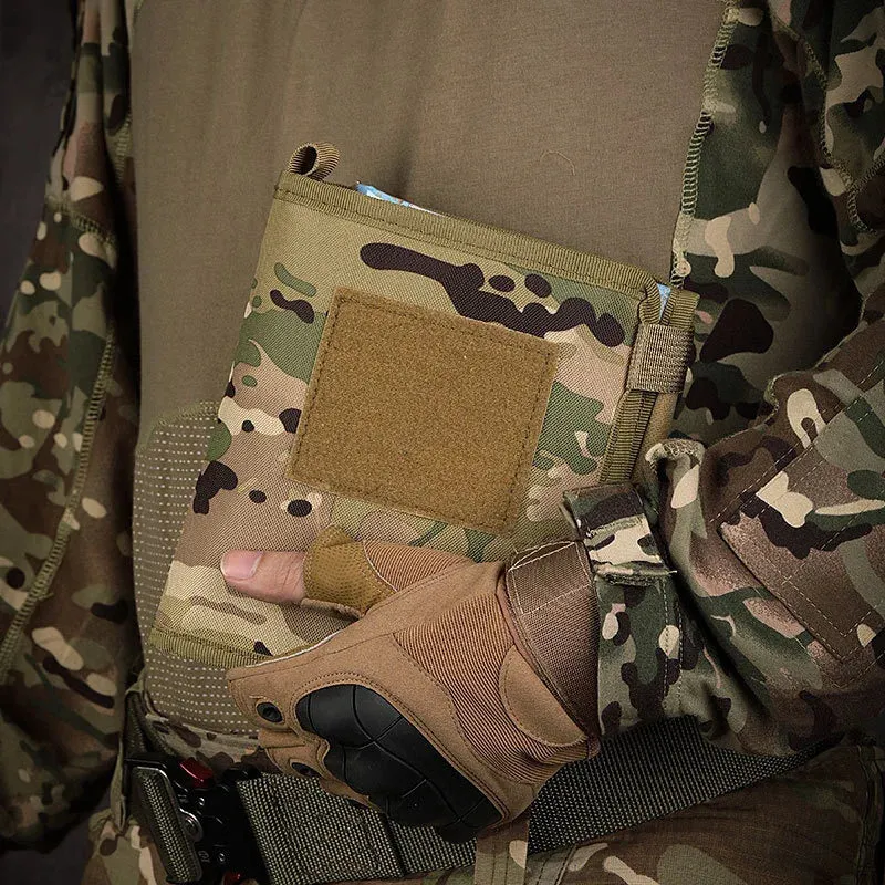 Tactical Map Storage Bag - Foldable Sundries Pouch for Outdoor Adventures